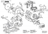 Bosch 0 601 565 003  Un-Hd Port. Circular Saw 220 V / Eu Spare Parts